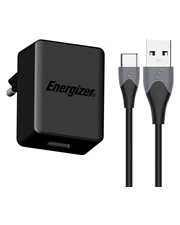 Sạc Energizer Quick Charge Qualcomm 3.0 18W kèm cáp USB Type-C -AC1Q3EUUC23